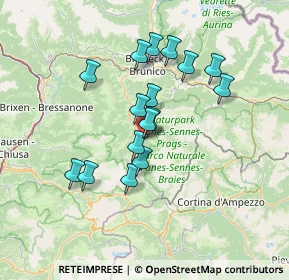 Mappa 39030 La Valle BZ, Italia (11.43188)