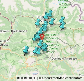 Mappa 39030 La Valle BZ, Italia (10.193)