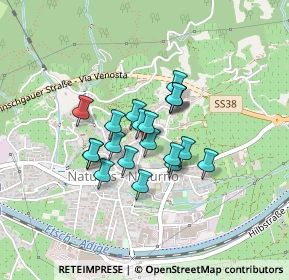 Mappa Via dei Campi, 39025 Naturno BZ, Italia (0.2785)