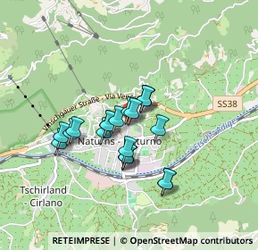 Mappa Via dei Campi, 39025 Naturno BZ, Italia (0.601)