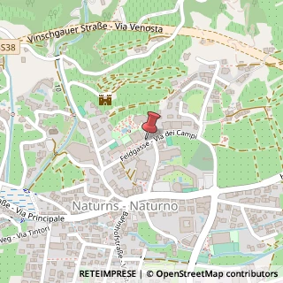 Mappa Via dei Campi, 13, 39025 Naturno, Bolzano (Trentino-Alto Adige)