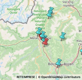 Mappa Via dei Frutteti, 39012 Merano BZ, Italia (17.37909)