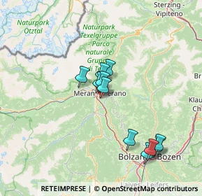 Mappa Via dei Frutteti, 39012 Merano BZ, Italia (12.12091)
