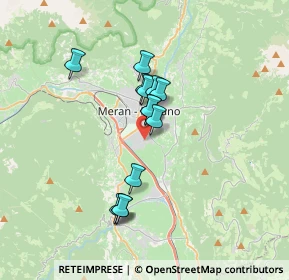 Mappa Via dei Frutteti, 39012 Merano BZ, Italia (2.61462)