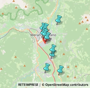 Mappa Via dei Frutteti, 39012 Merano BZ, Italia (2.32636)