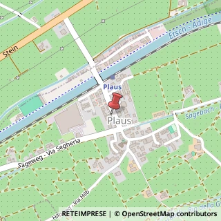 Mappa Via Stazione, 14, 39025 Plaus, Bolzano (Trentino-Alto Adige)