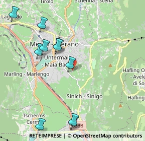 Mappa Via S. Floriano, 39012 Merano BZ, Italia (2.52909)
