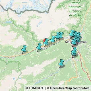 Mappa Via Eichgasse, 39025 Naturno BZ, Italia (8.6195)