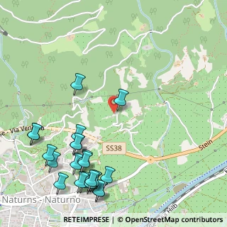 Mappa Via Eichgasse, 39025 Naturno BZ, Italia (0.68182)