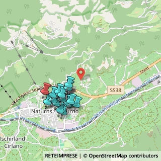 Mappa Via Eichgasse, 39025 Naturno BZ, Italia (0.876)