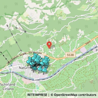 Mappa Via Eichgasse, 39025 Naturno BZ, Italia (1.004)