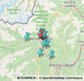 Mappa Via Fornaio, 39012 Merano BZ, Italia (5.25833)