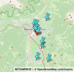 Mappa Via Fornaio, 39012 Merano BZ, Italia (2.29091)