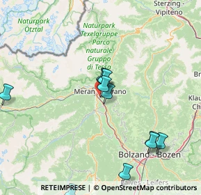 Mappa Via Max Valier, 39012 Merano BZ, Italia (17.2475)