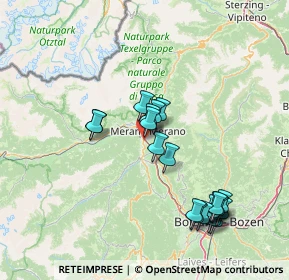 Mappa Via Prati Nuovi, 39020 Marlengo BZ, Italia (14.85)