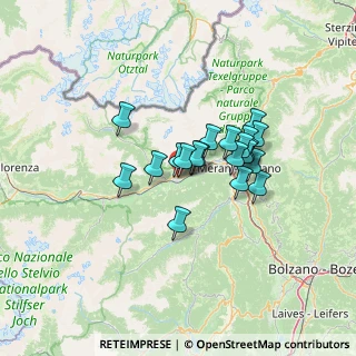Mappa Via S. Procolo, 39025 Naturno BZ, Italia (9.5065)