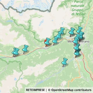 Mappa Via S. Procolo, 39025 Naturno BZ, Italia (9.3405)