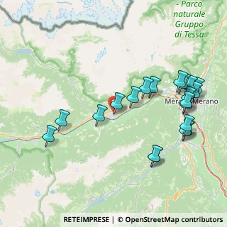 Mappa Via S. Procolo, 39025 Naturno BZ, Italia (8.734)