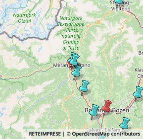 Mappa Via Alois Kuperion, 39012 Merano BZ, Italia (21.28455)
