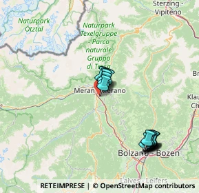 Mappa Via Alois Kuperion, 39012 Merano BZ, Italia (14.1)