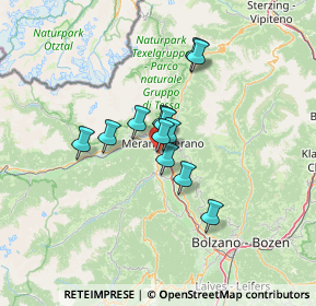 Mappa SS238, 39020 Marlengo BZ, Italia (8.53417)