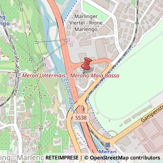 Mappa Via Luis Zuegg, 68/A, 39012 Merano, Bolzano (Trentino-Alto Adige)