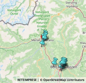 Mappa Via dei Prati, 39012 Merano BZ, Italia (16.24615)