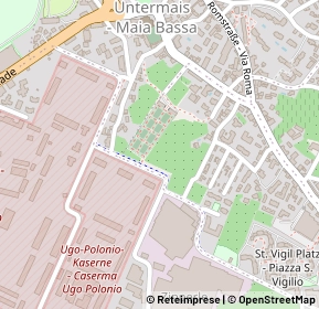 Mappa Via cadorna, 39012 Merano BZ, Italia (0.25)