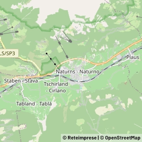 Mappa Naturno