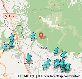 Mappa Vocabolo Sant'Erasmo, 05100 Terni TR, Italia (3.1935)