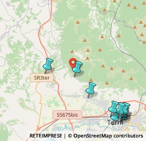 Mappa Vocabolo Sant'Erasmo, 05100 Terni TR, Italia (6.17455)