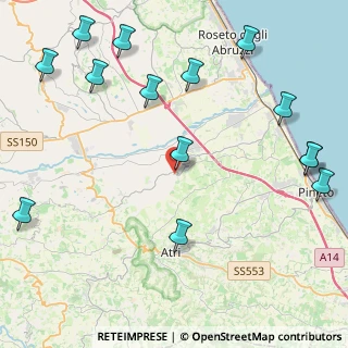 Mappa Via delle Maggiolate, 64032 Atri TE, Italia (5.97143)