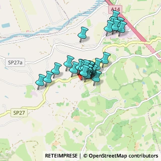 Mappa Via delle Maggiolate, 64032 Atri TE, Italia (0.63929)