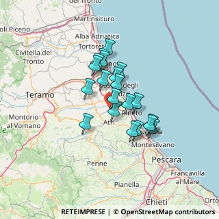 Mappa Via delle Maggiolate, 64032 Atri TE, Italia (10.2575)