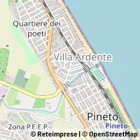 Mapa Pineto