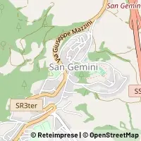 Hartă San Gemini