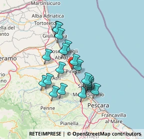 Mappa Via de Litio, 64025 Pineto TE, Italia (11.862)
