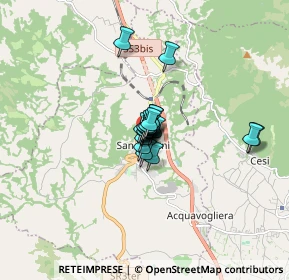 Mappa Via Casventino, 05029 San Gemini TR, Italia (0.7325)