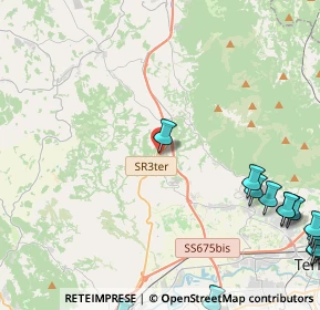 Mappa Via del Tribunale, 05029 San Gemini TR, Italia (7.973)