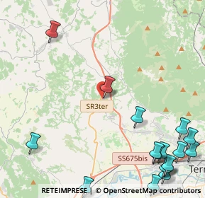 Mappa Via del Tribunale, 05029 San Gemini TR, Italia (7.1145)