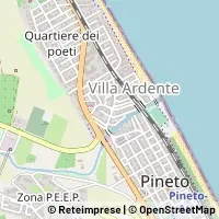 Mapa Pineto
