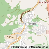 Mapa San Gemini