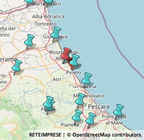 Mappa Via G. Parini, 64025 Pineto TE, Italia (20.32688)