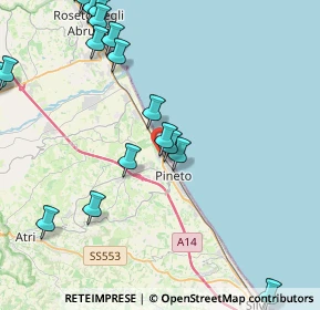 Mappa Via G. Parini, 64025 Pineto TE, Italia (5.71158)