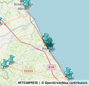 Mappa Via Veneto, 64025 Pineto TE, Italia (4.73933)