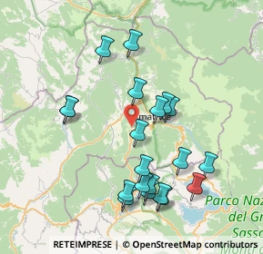 Mappa Localita' Casale Bucci, 02012 Amatrice RI, Italia (7.974)