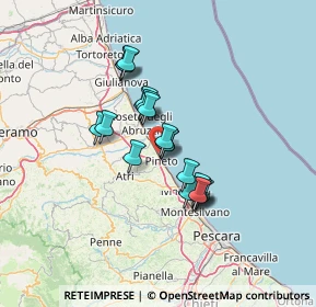 Mappa Via XXV Aprile, 64025 Pineto TE, Italia (10.34)