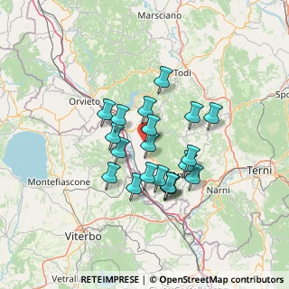 Mappa 05025 Guardea TR, Italia (11.3635)