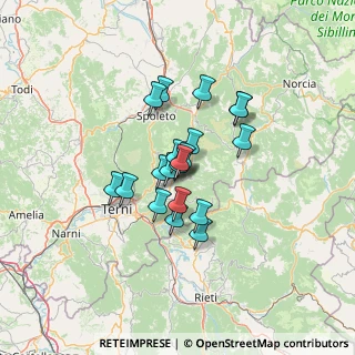 Mappa Strada Statale Valnerina, 05034 Ferentillo TR, Italia (9.3955)
