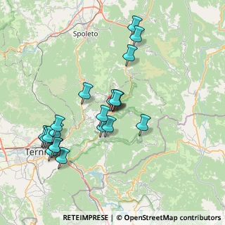 Mappa Strada Statale Valnerina, 05034 Ferentillo TR, Italia (8.121)